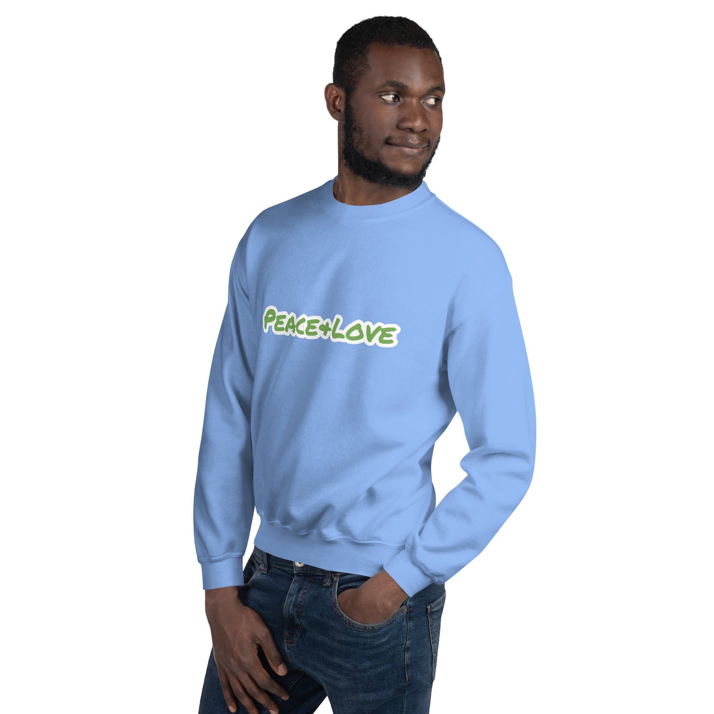 Peace + Love Unisex Sweatshirt