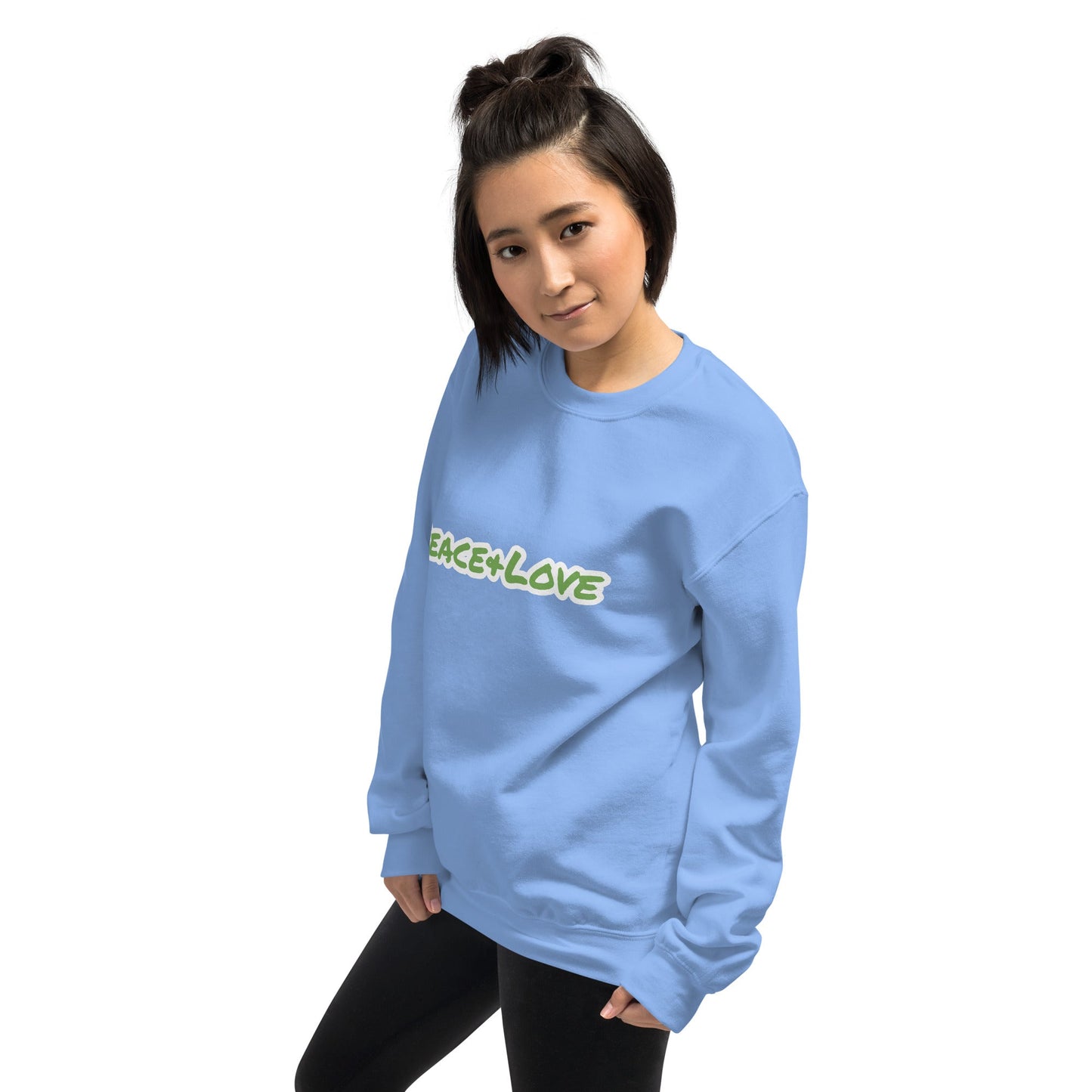 Peace + Love Unisex Sweatshirt