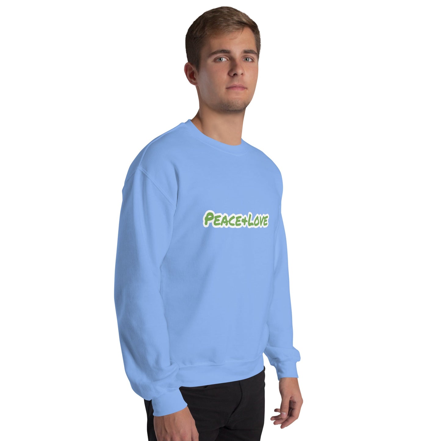 Peace + Love Unisex Sweatshirt