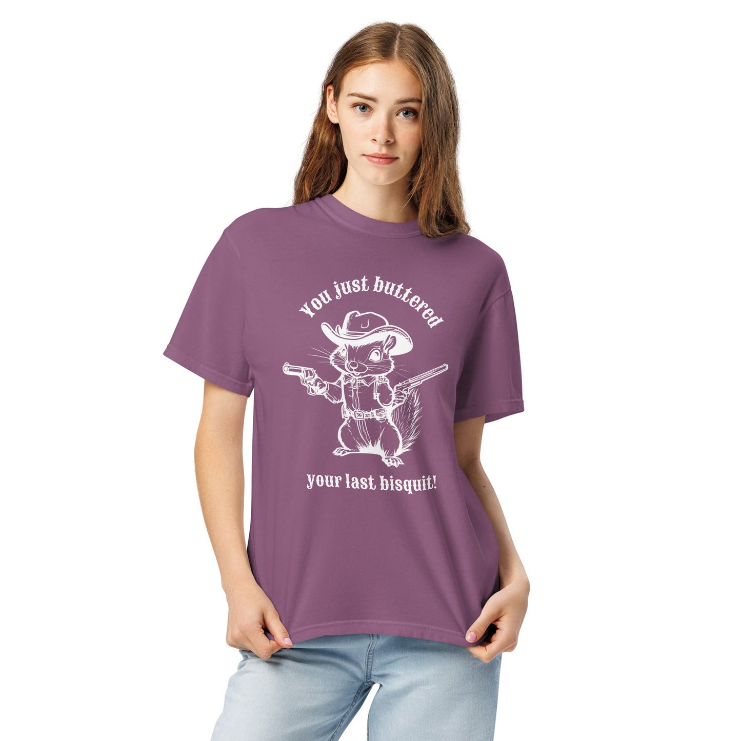 Your Last Bisquit Cowboy Chipmunk Unisex garment-dyed comfort colors t-shirt