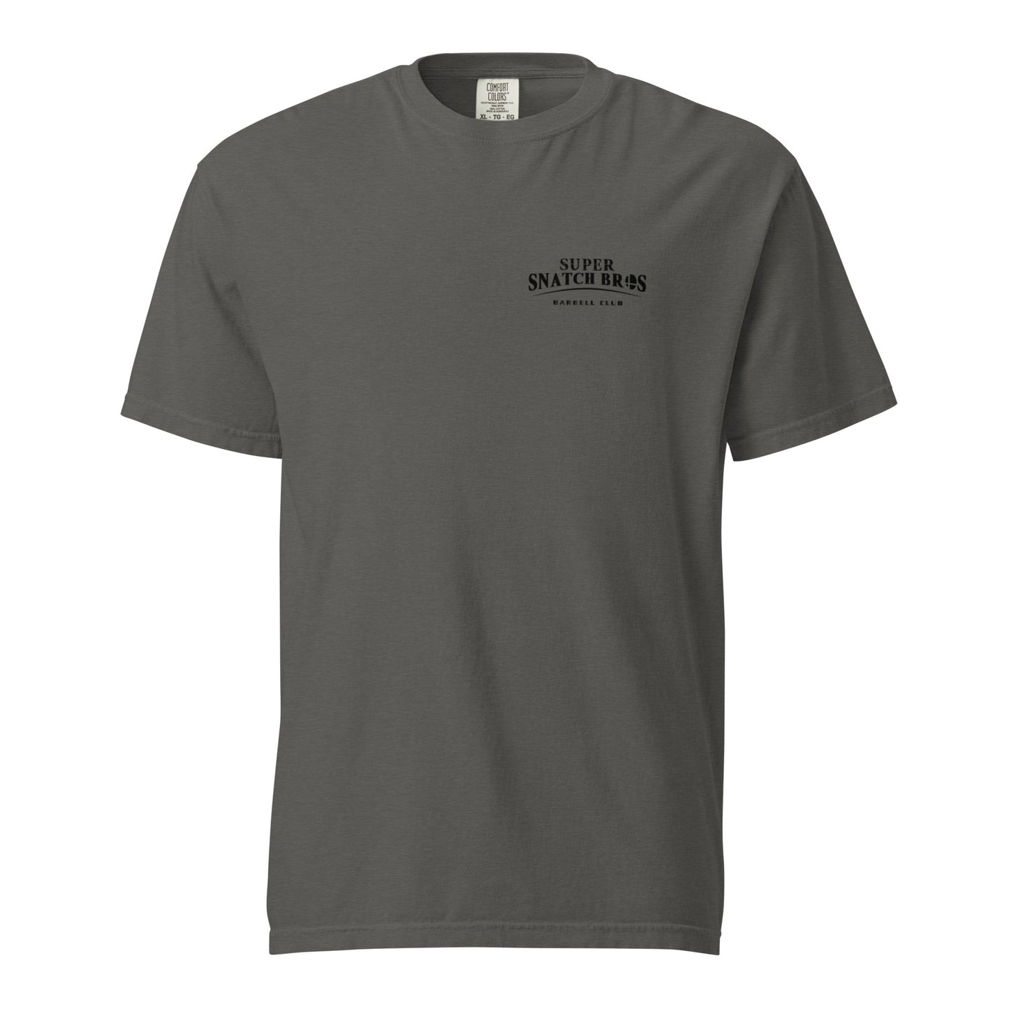 Super Snatch Bros Barbell Club — Chest Logo Tee