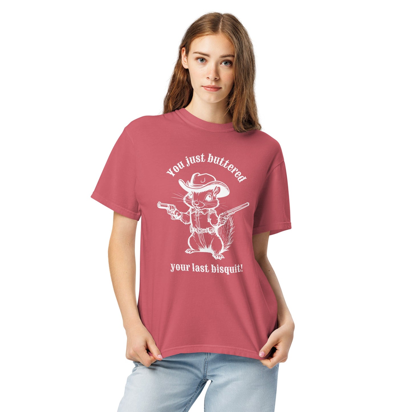 Your Last Bisquit Cowboy Chipmunk Unisex garment-dyed comfort colors t-shirt