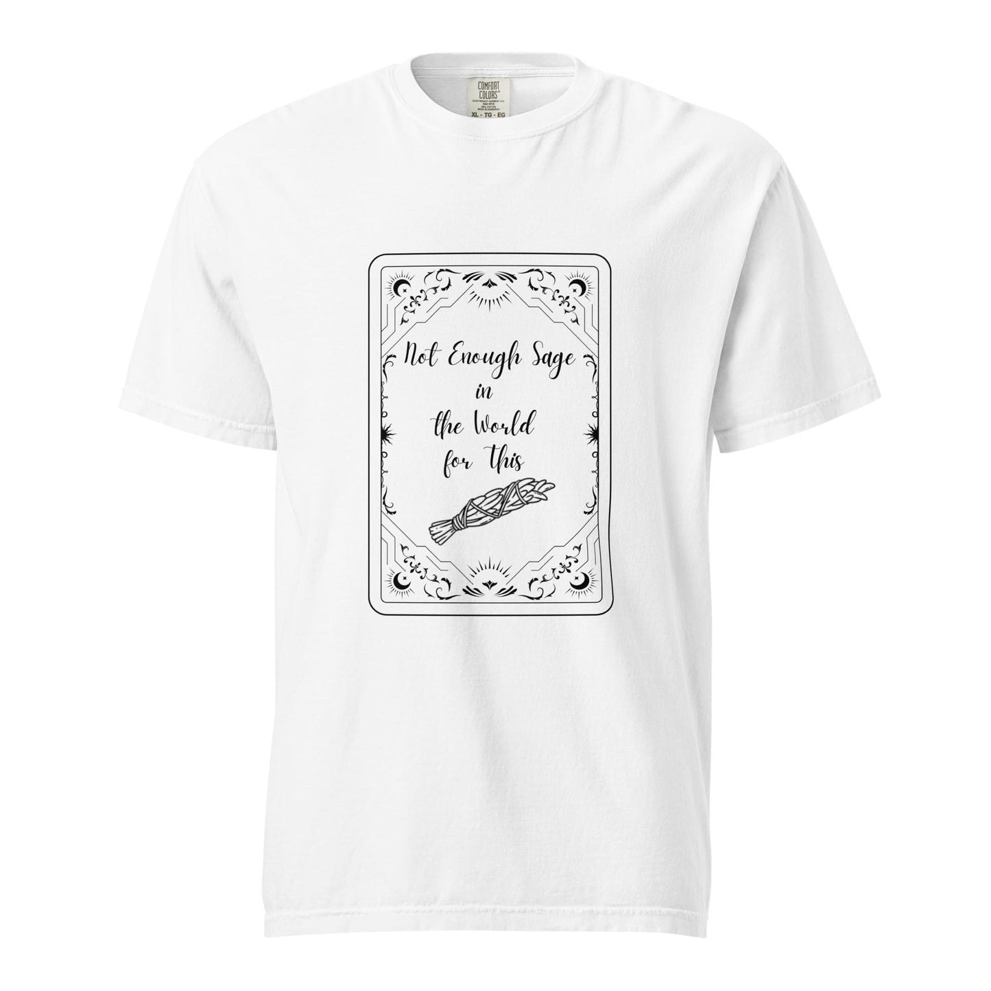 Not Enough Sage Unisex comfort colors heavyweight t-shirt