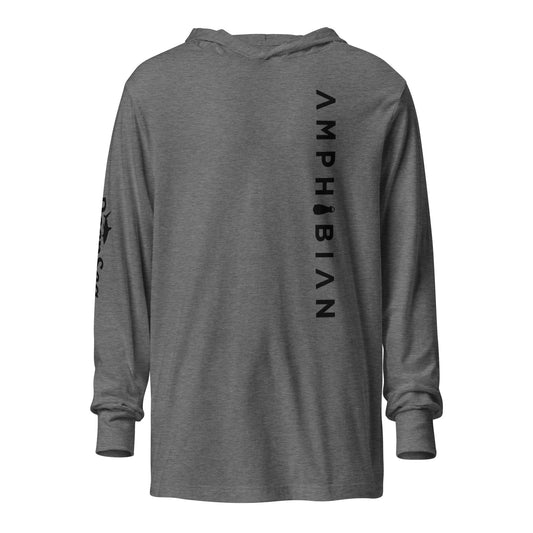 AMPHIBIAN Hooded long-sleeve tee