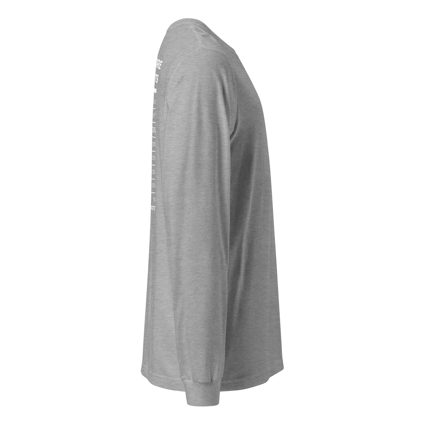 Nutrition Facts | Long Sleeve