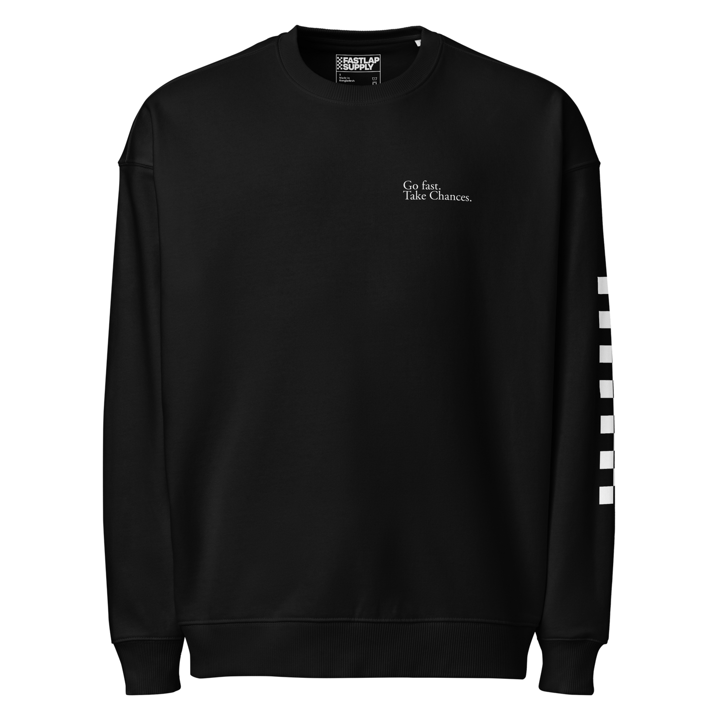 FastLap Supply Go Fast. Take Chances. - Crewneck Sweatshirt.