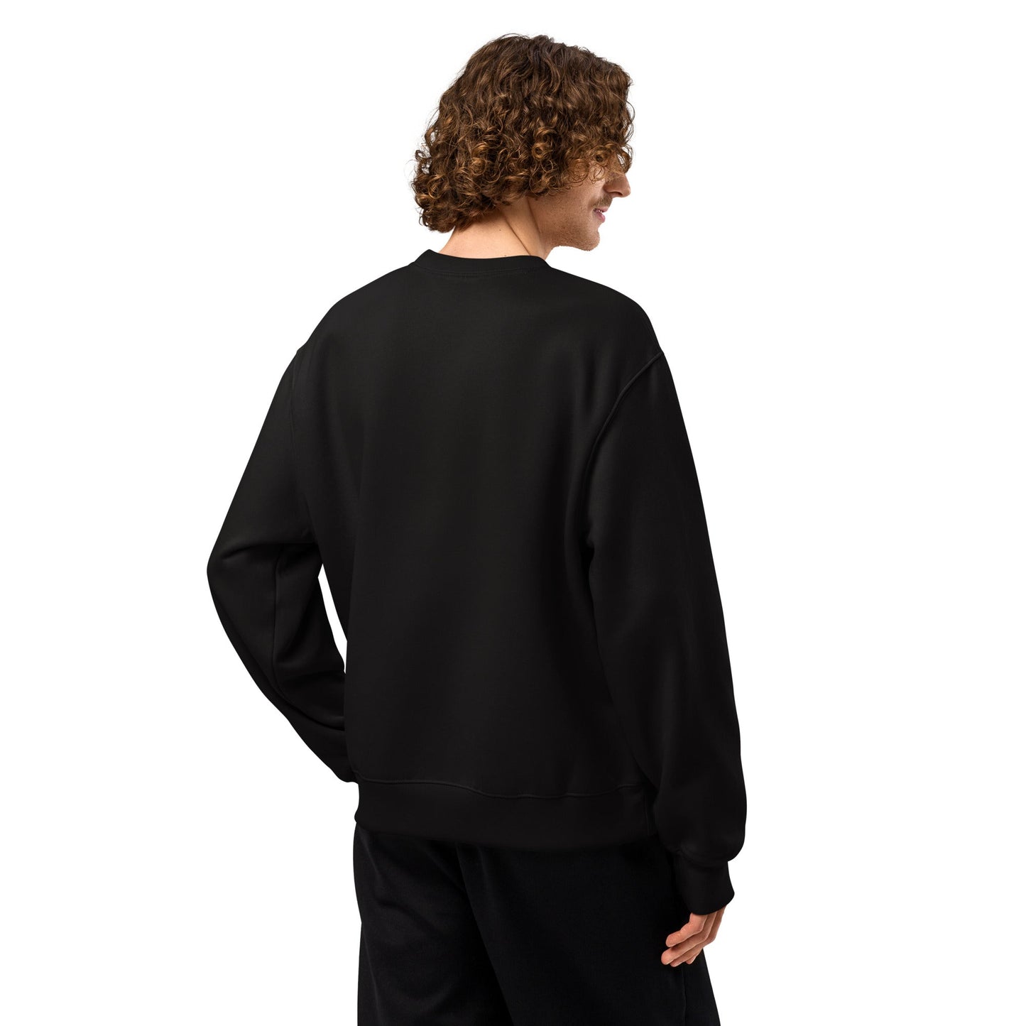 Oversized heavyweight sweatshirt