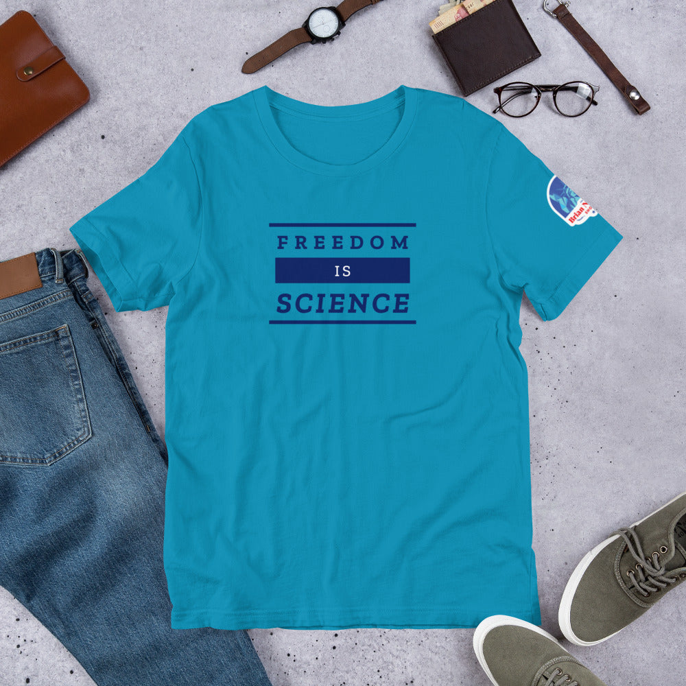 Freedom is Science Short-Sleeve Unisex T-Shirt