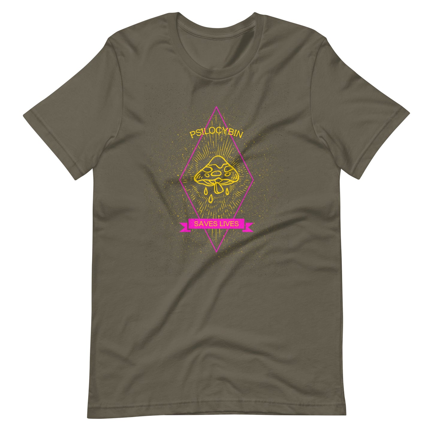 Psilocybin Saves Lives Short-Sleeve Unisex T-Shirt