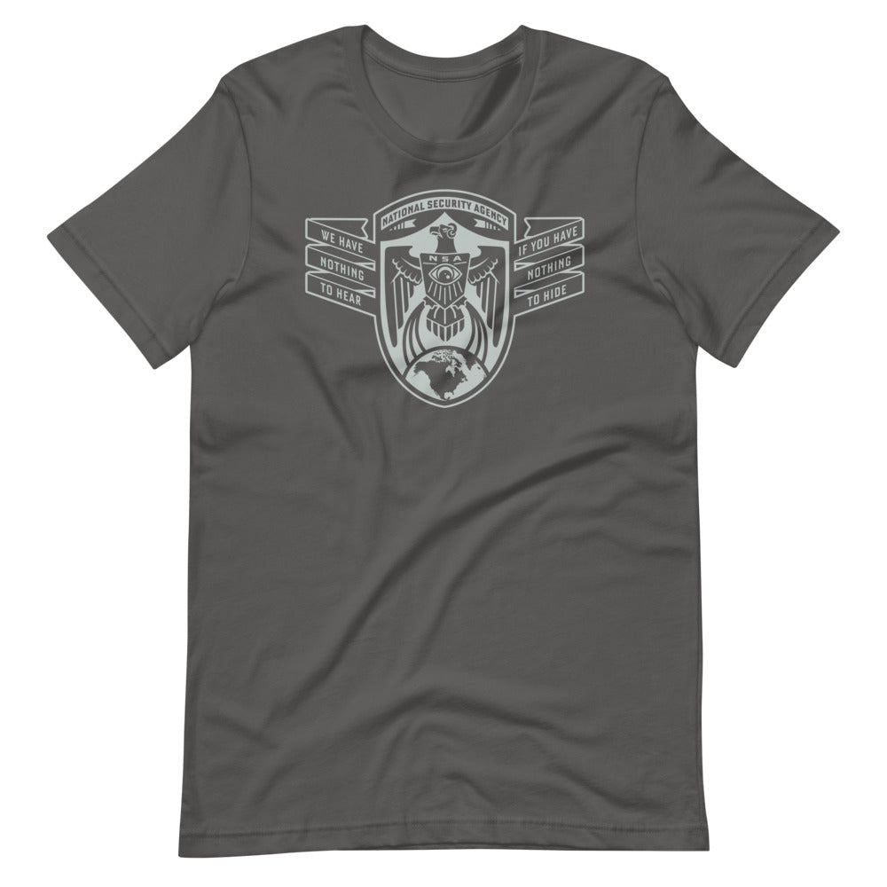 NSA Nothing To Hide Men's Tee