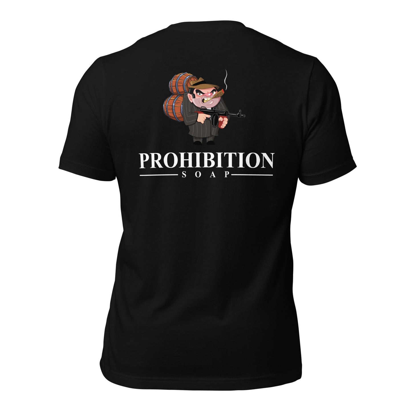 Cartoon Logo Dark T-Shirt, Unisex,