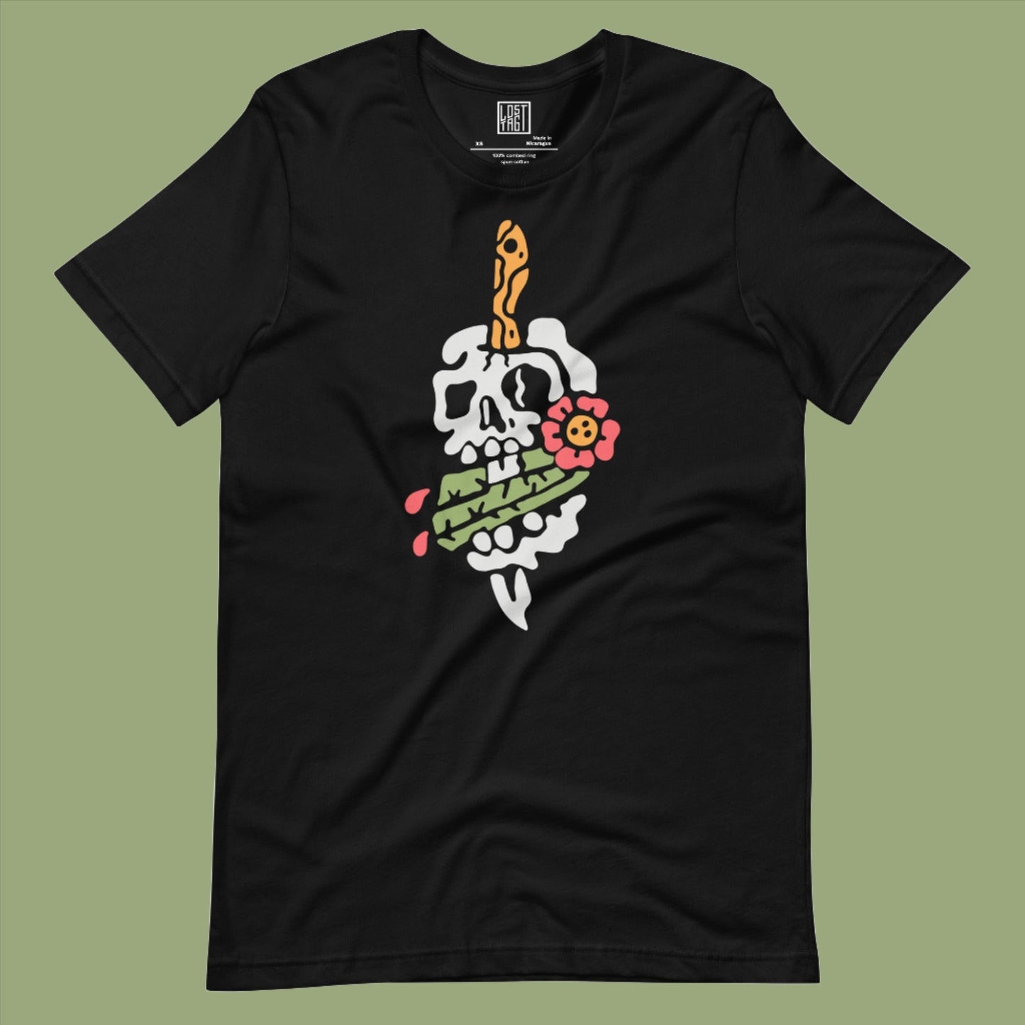 Tricho Skull unisex t-shirt