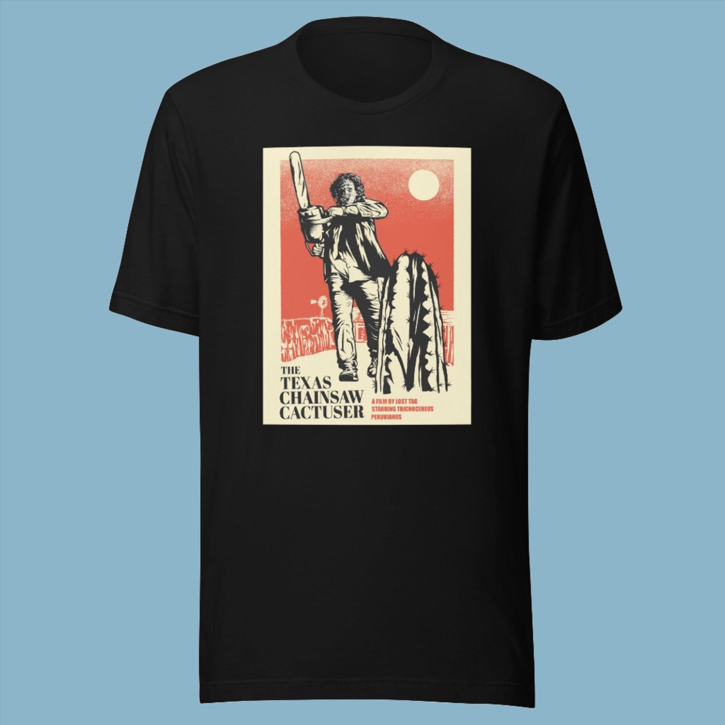 Chainsaw Cactuser Unisex t-shirt