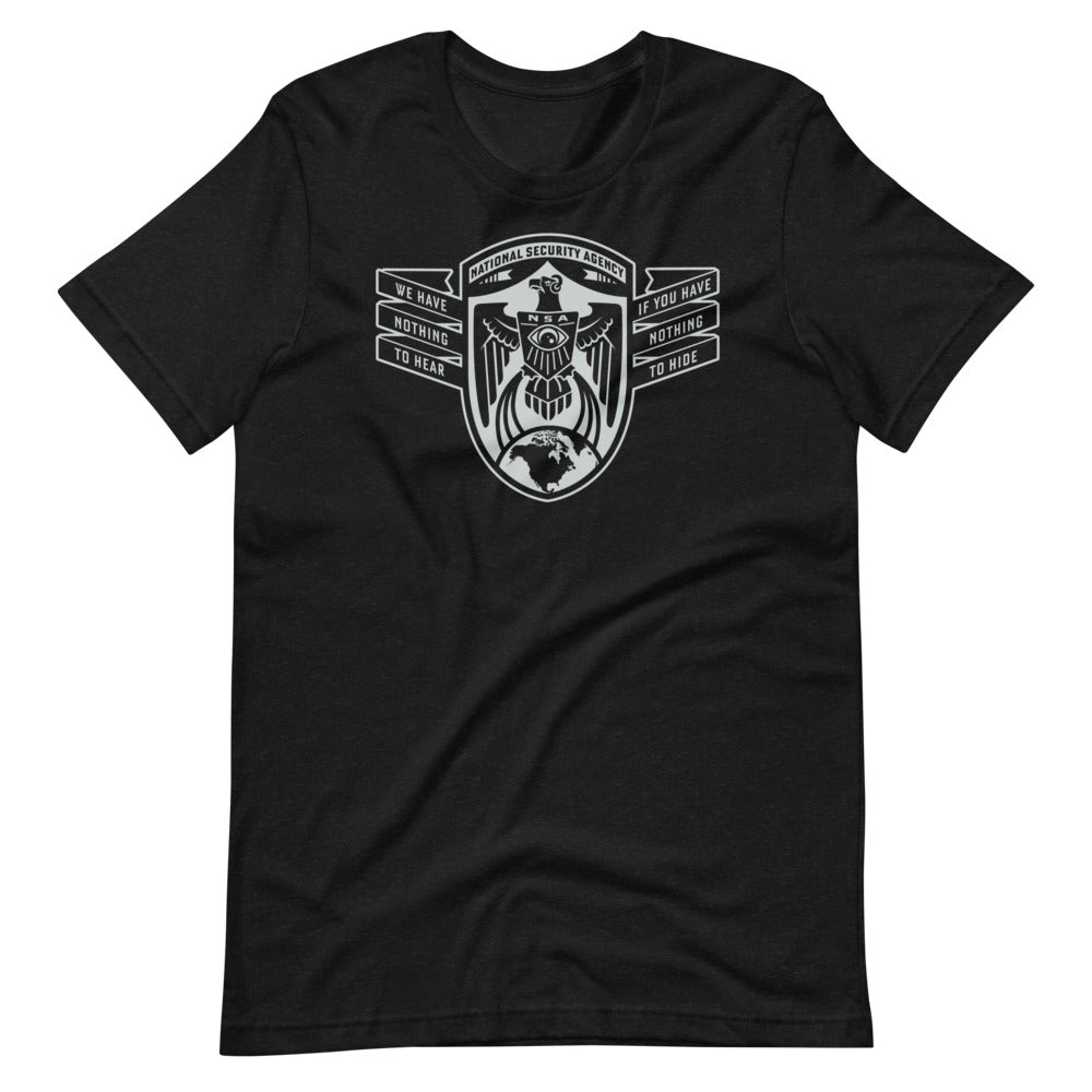 NSA Nothing To Hide Men's Tee