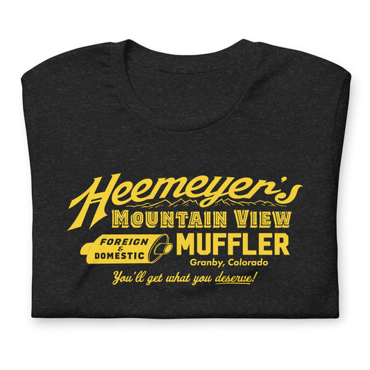 Heemeyer's Mountain View Muffler T-Shirt