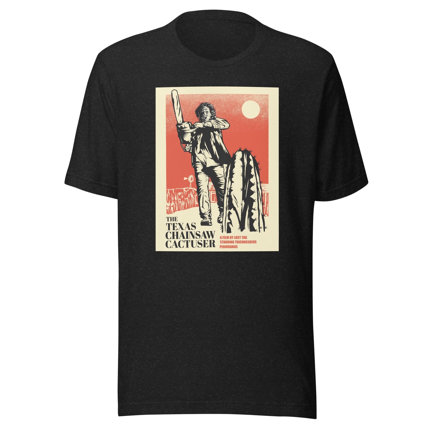 Chainsaw Cactuser Unisex t-shirt