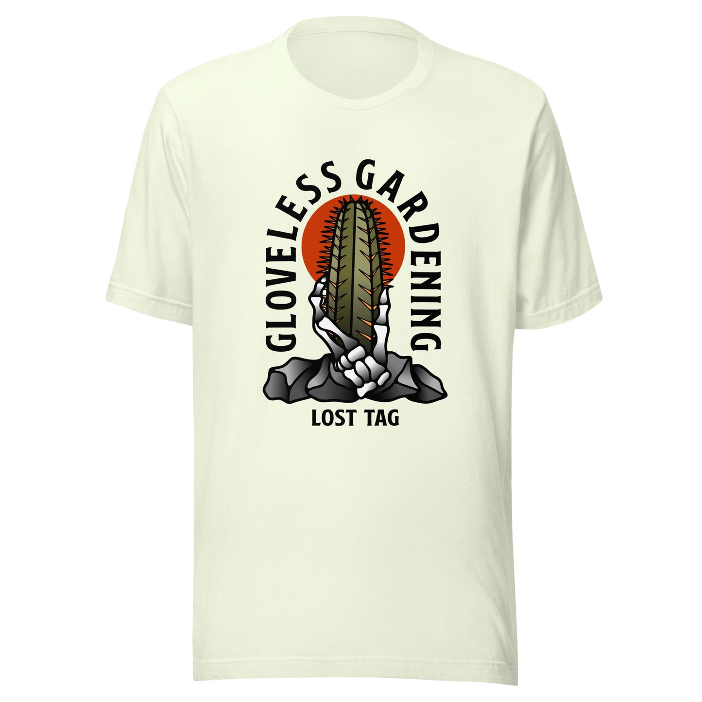 Gloveless Gardening unisex t-shirt