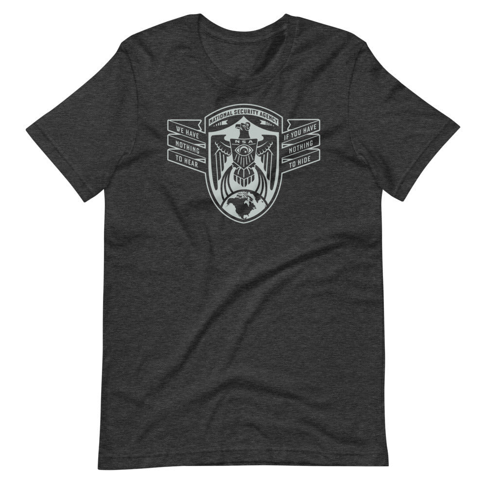 NSA Nothing To Hide Men's Tee