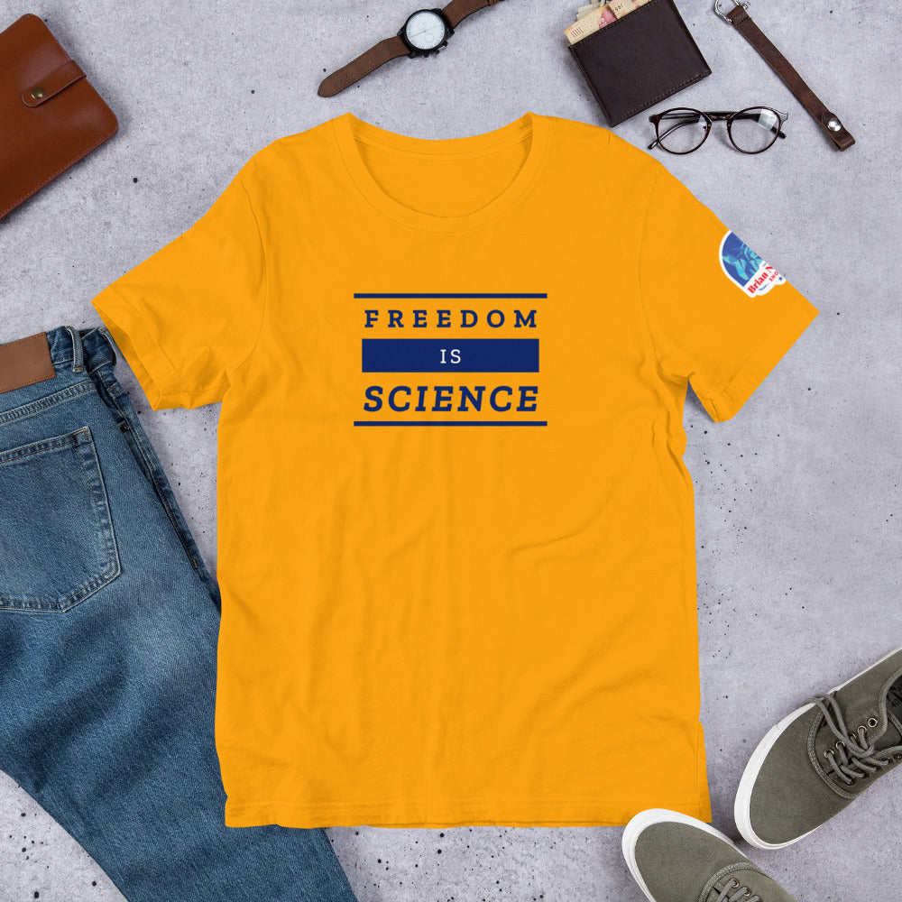 Freedom is Science Short-Sleeve Unisex T-Shirt