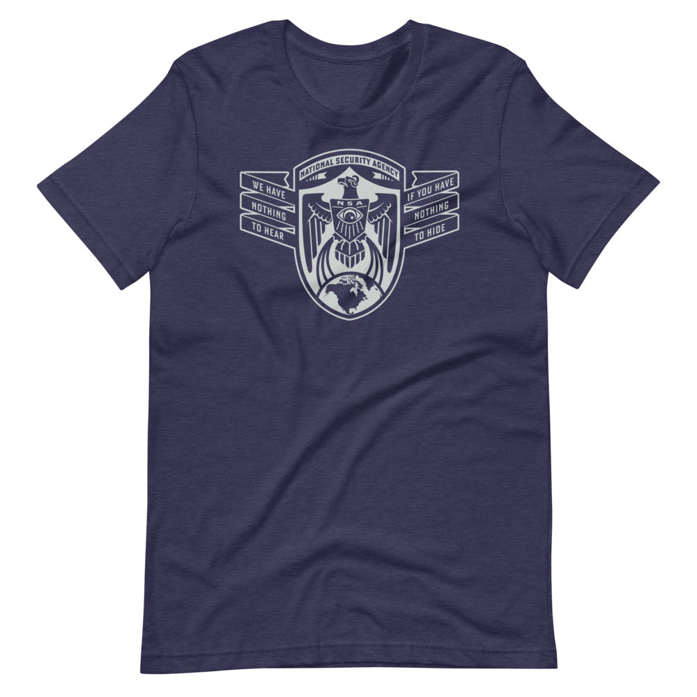 NSA Nothing To Hide Men's Tee