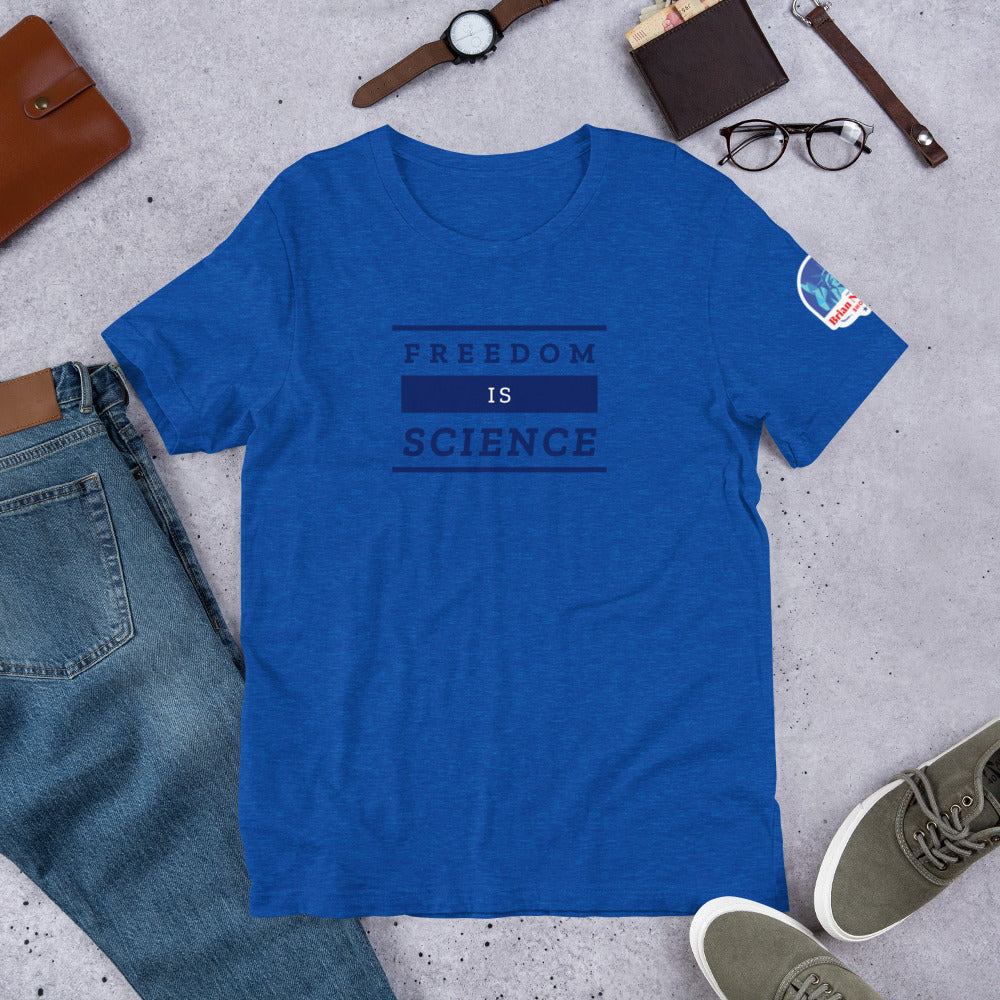 Freedom is Science Short-Sleeve Unisex T-Shirt