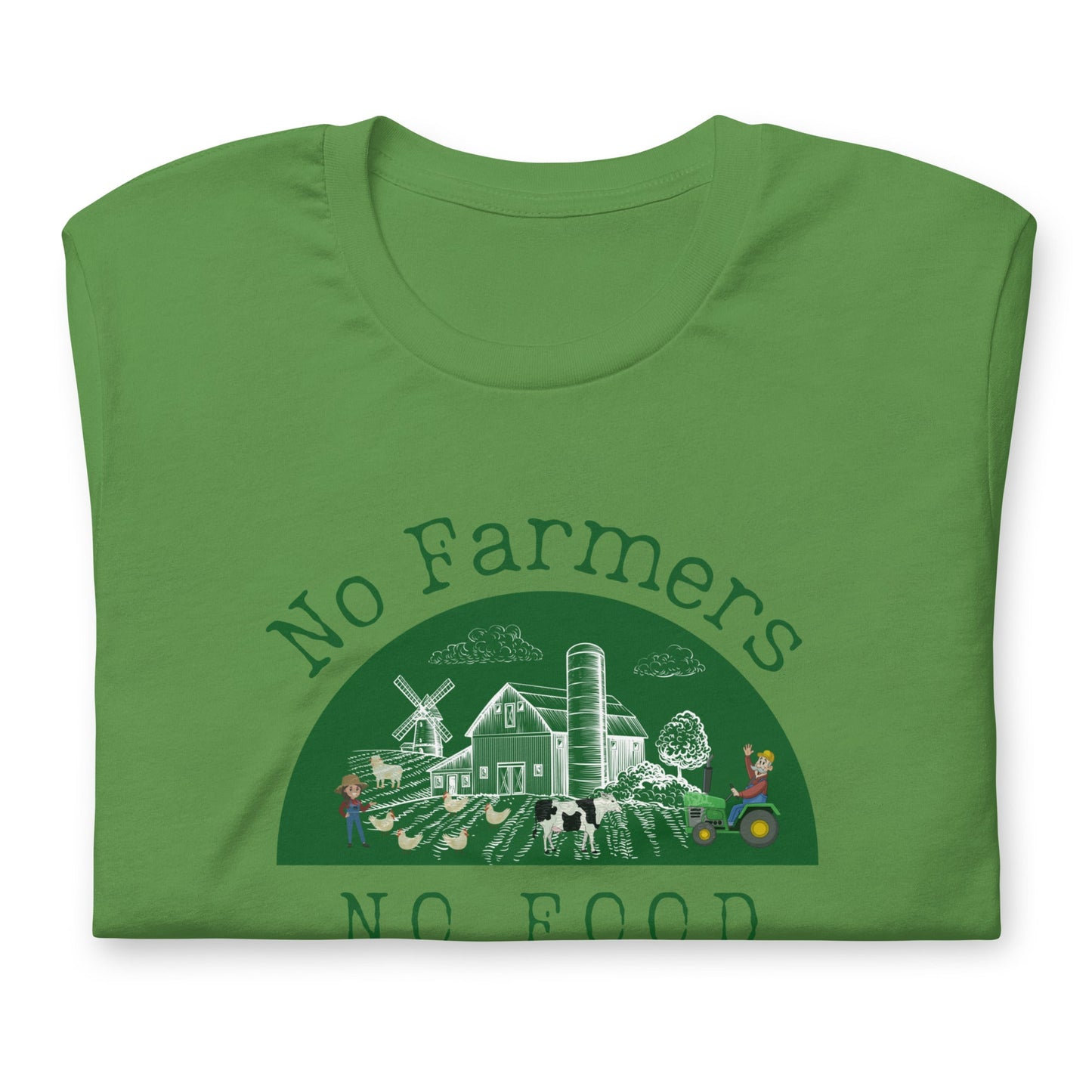 No Farmers no Food Unisex t-shirt