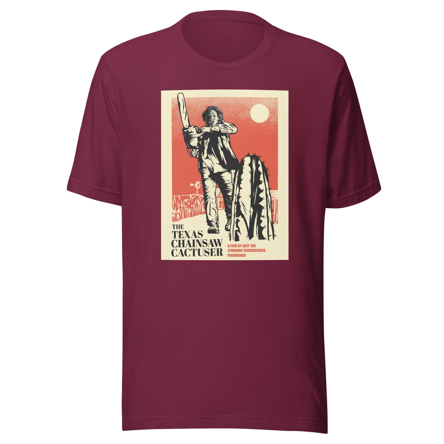 Chainsaw Cactuser Unisex t-shirt