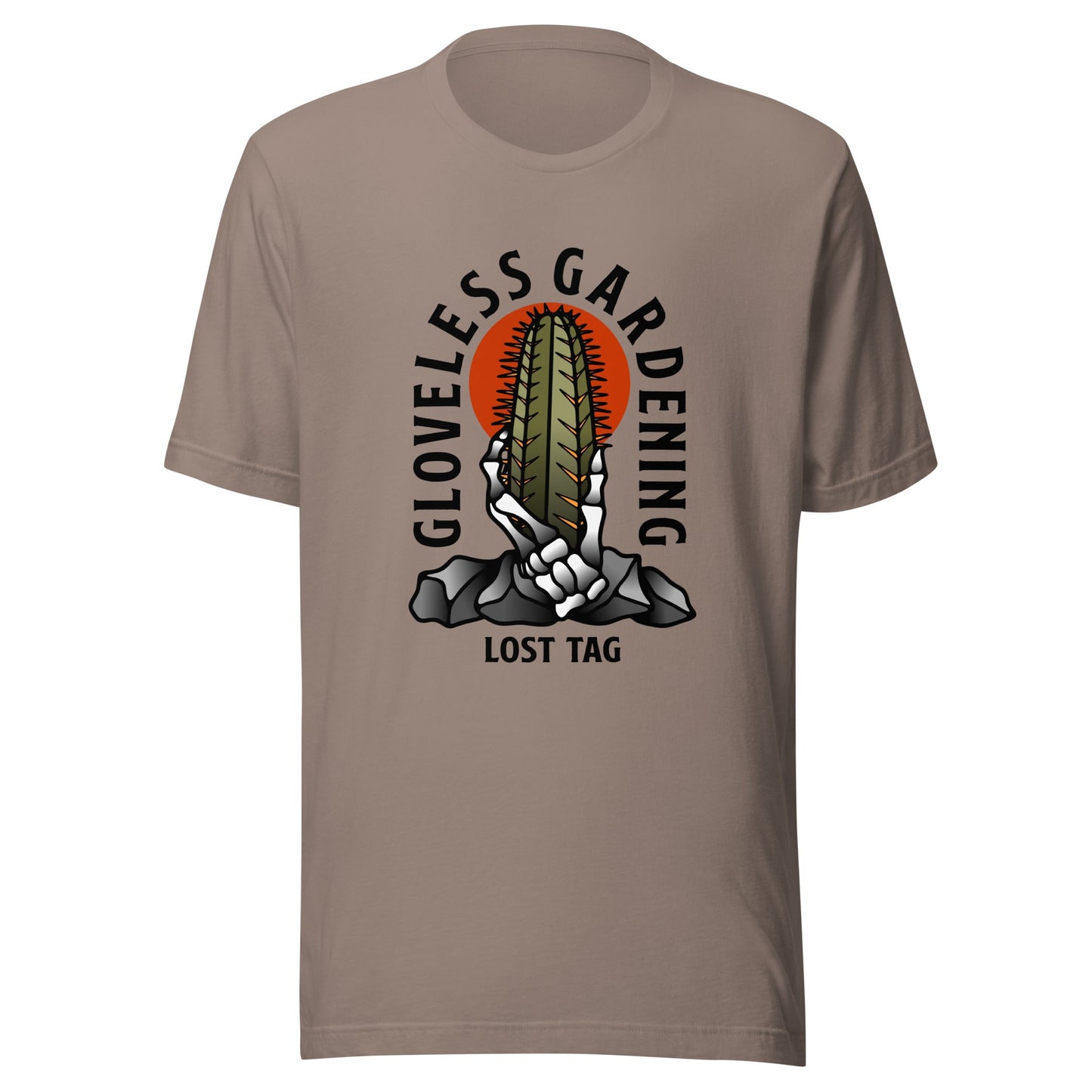 Gloveless Gardening unisex t-shirt