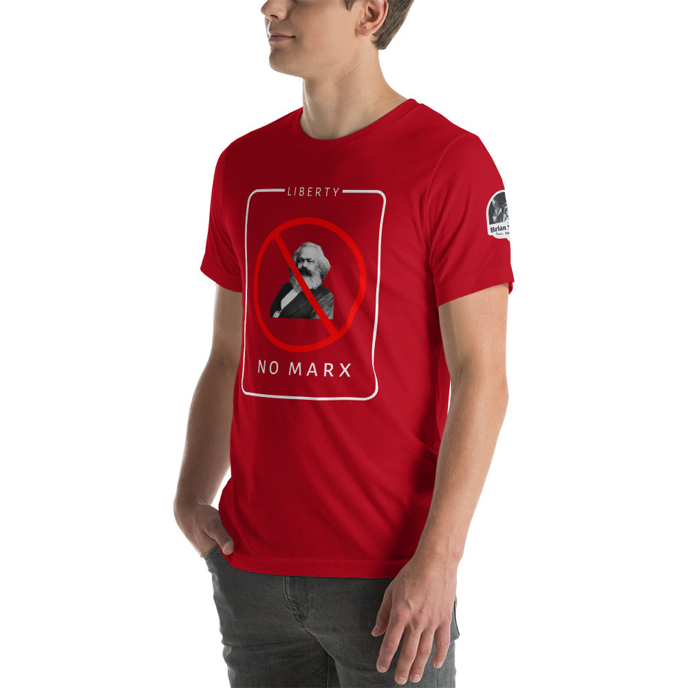 Liberty - No Marx Unisex t-shirt