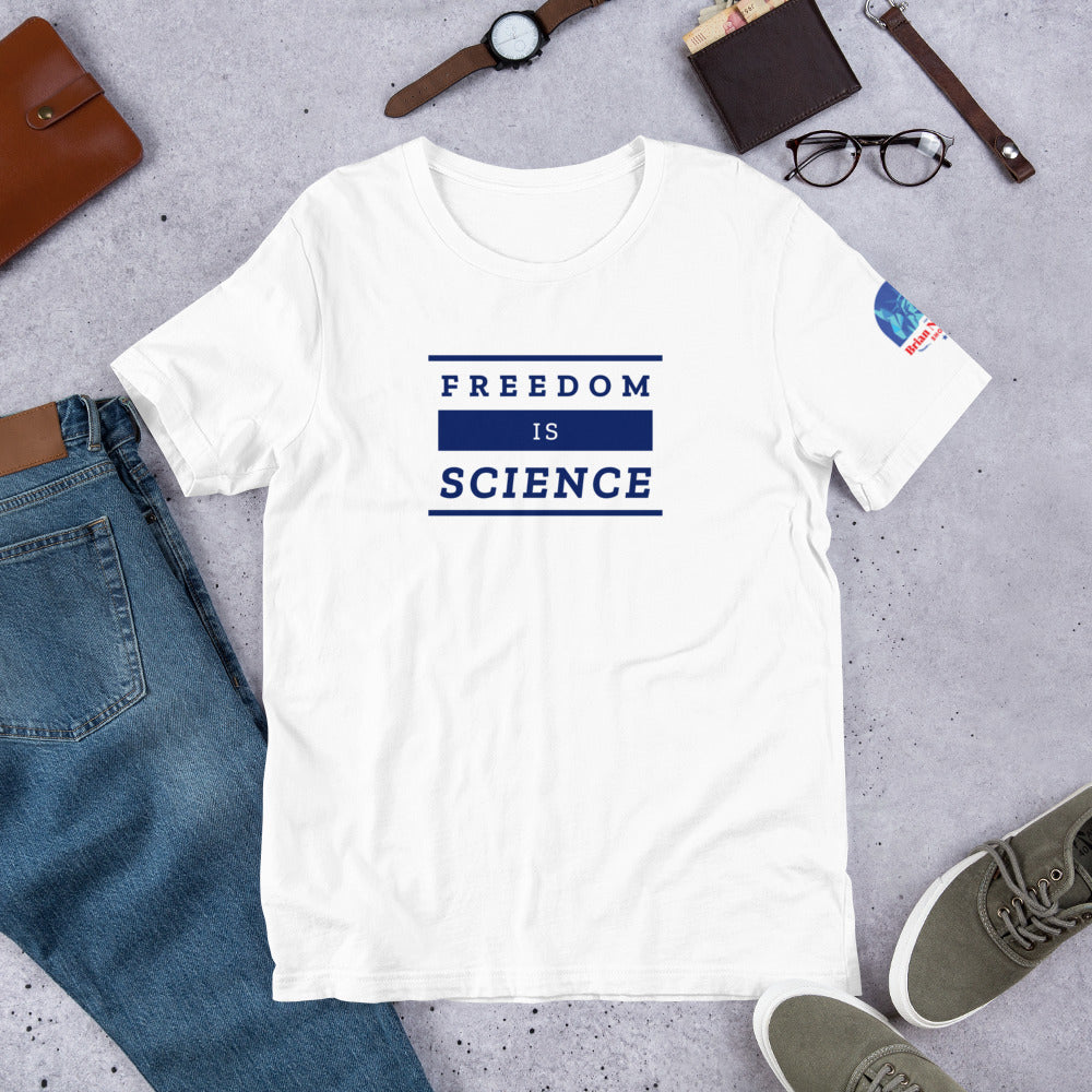 Freedom is Science Short-Sleeve Unisex T-Shirt