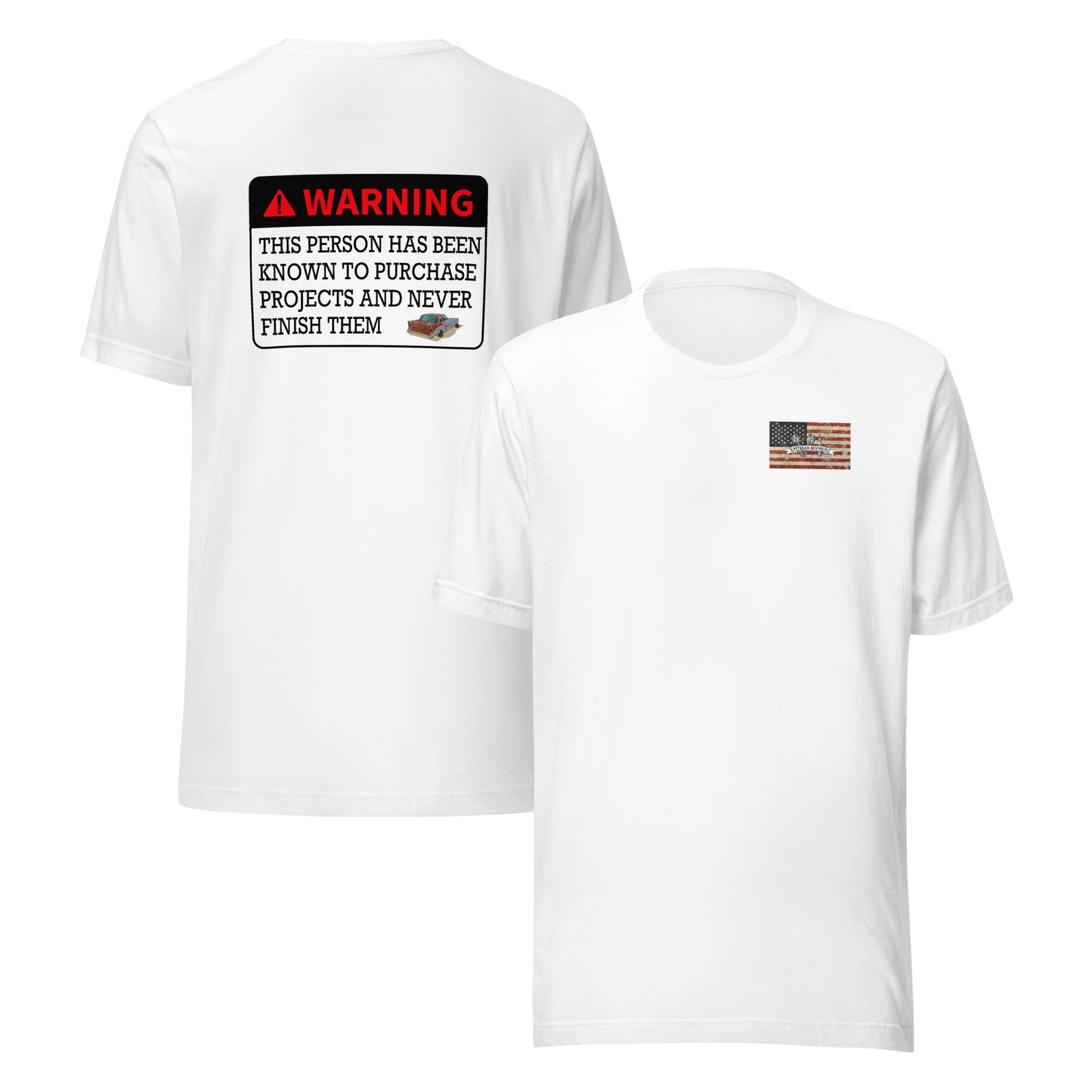 Warning Unfinisher T-Shirt