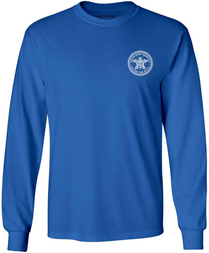 Koloa Tribal Turtle Long Sleeve T-Shirt
