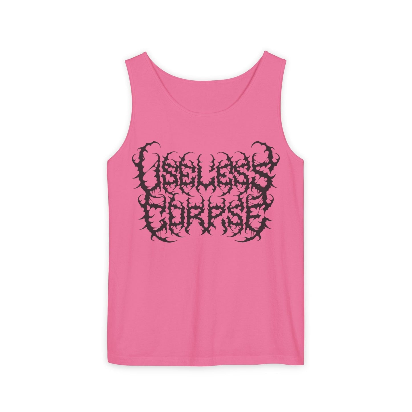 Useless Corpse Metal Font Unisex Tank Top