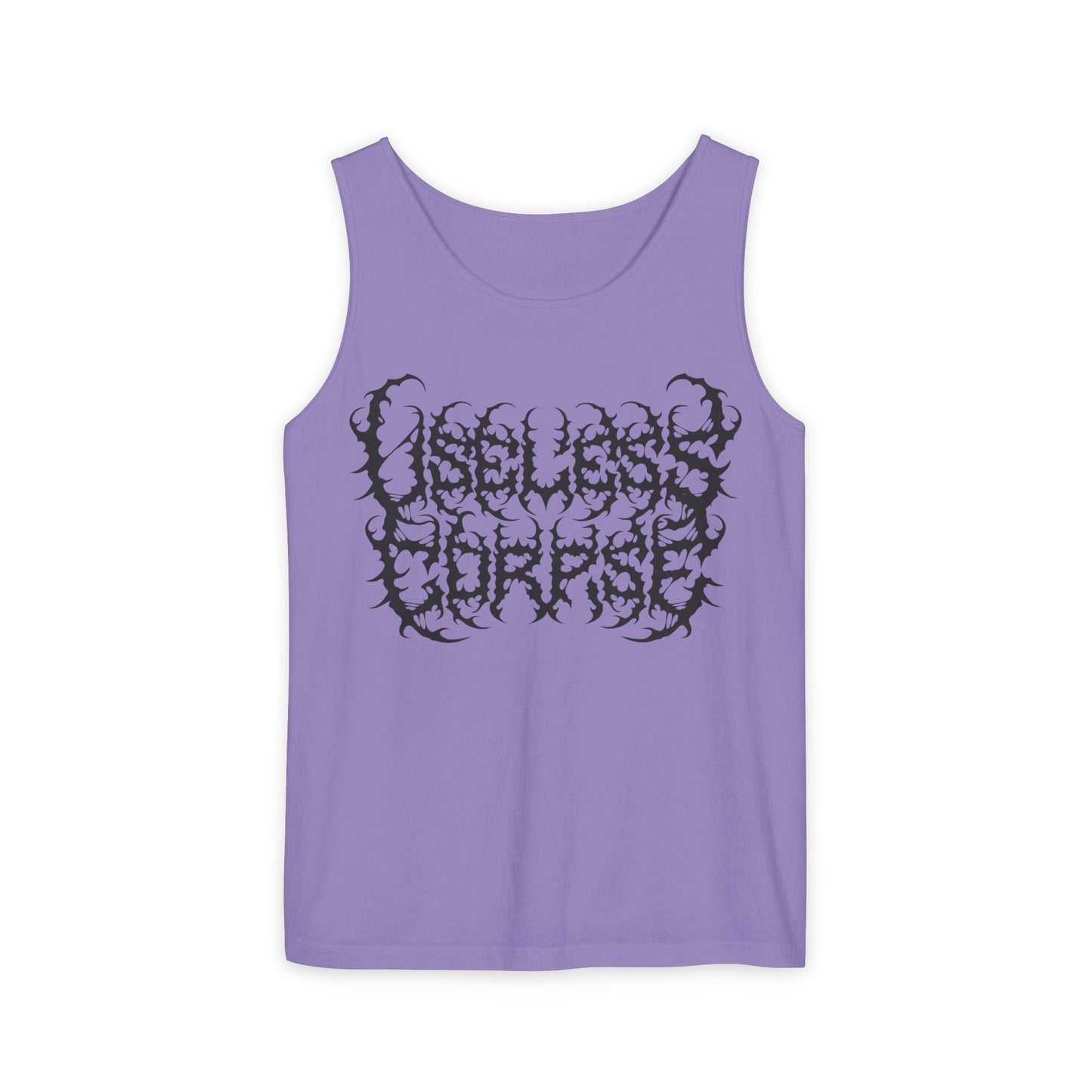 Useless Corpse Metal Font Unisex Tank Top