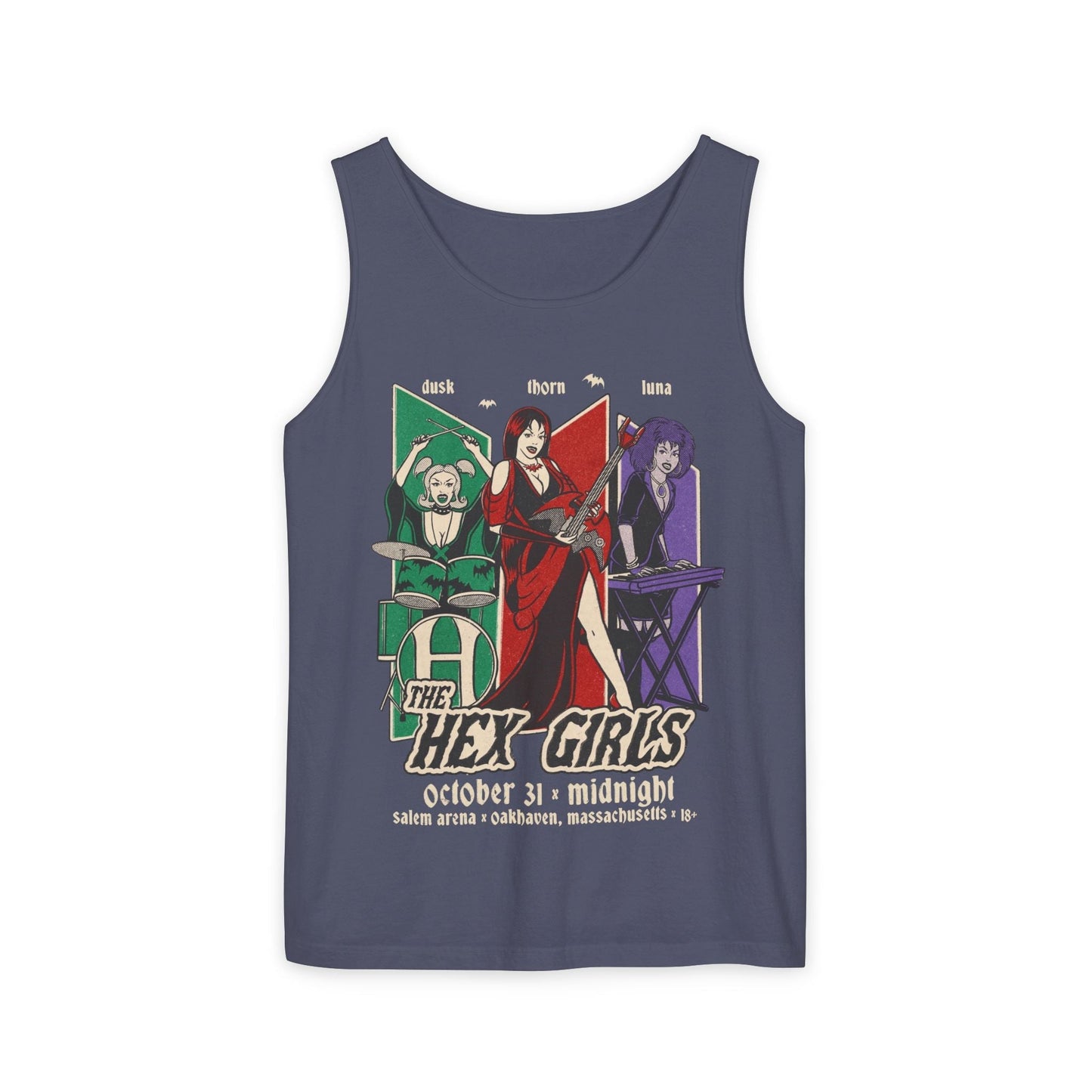 Vintage Hex Girls Unisex Tank Top