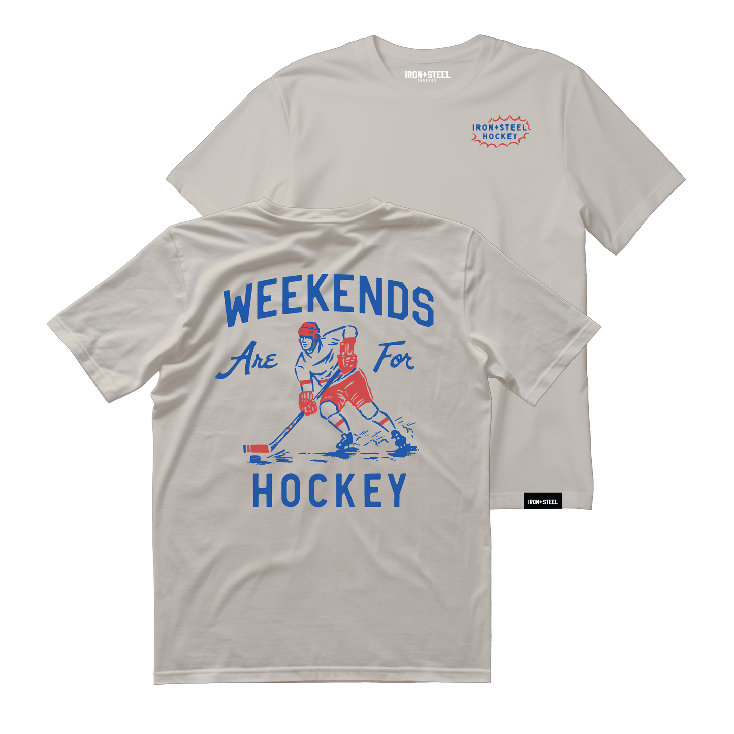 Vintage Weekends are for Hockey Tee