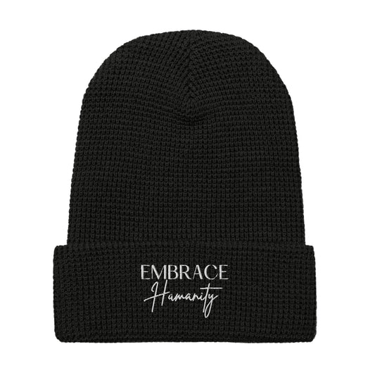 Embrace Humanity Waffle Beanie