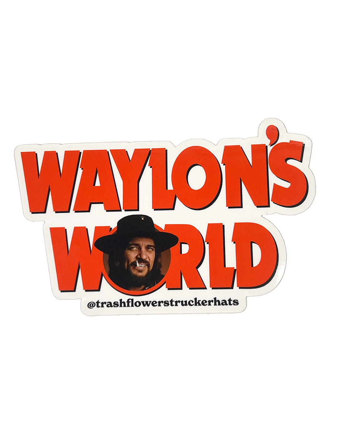 Waylen Name Sticker Waylon's World Sticker – Engineered