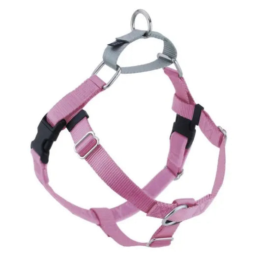 Rose Pink Freedom No-Pull Dog Harness 2 Hounds Design