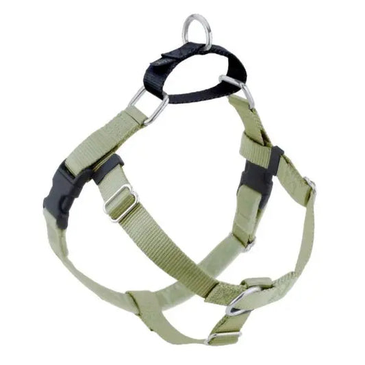 Tan Freedom No-Pull Dog Harness 2 Hounds Design
