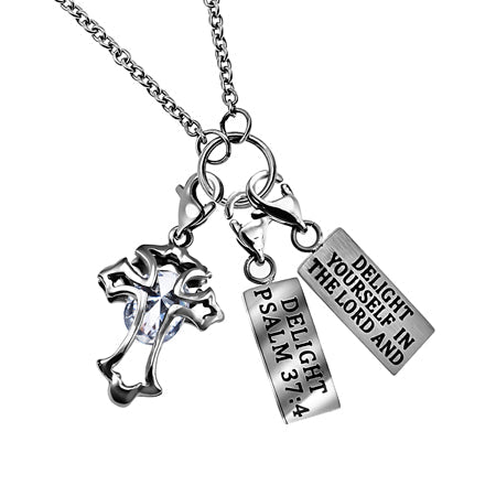 Silver Hang Charm Necklace