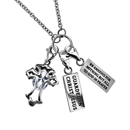 Silver Hang Charm Necklace