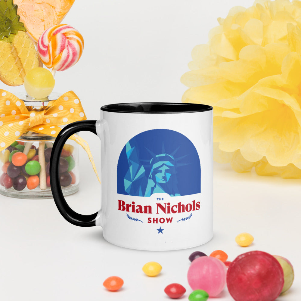 Brian Nichols Show Logo Mug with Color Inside
