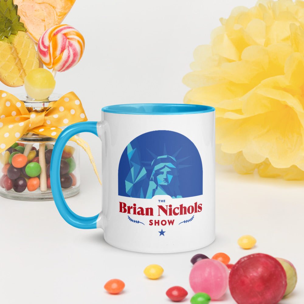 Brian Nichols Show Logo Mug with Color Inside