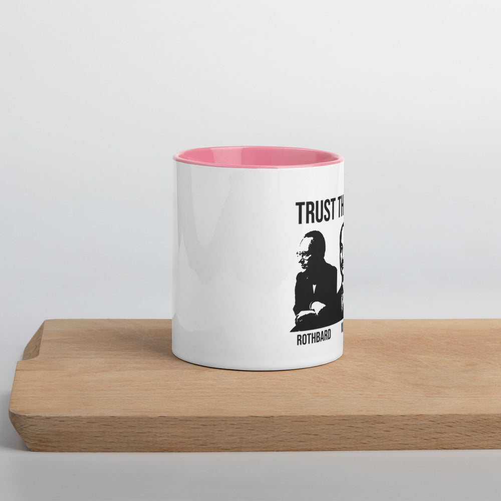 Trust the Experts Mug with Color Inside