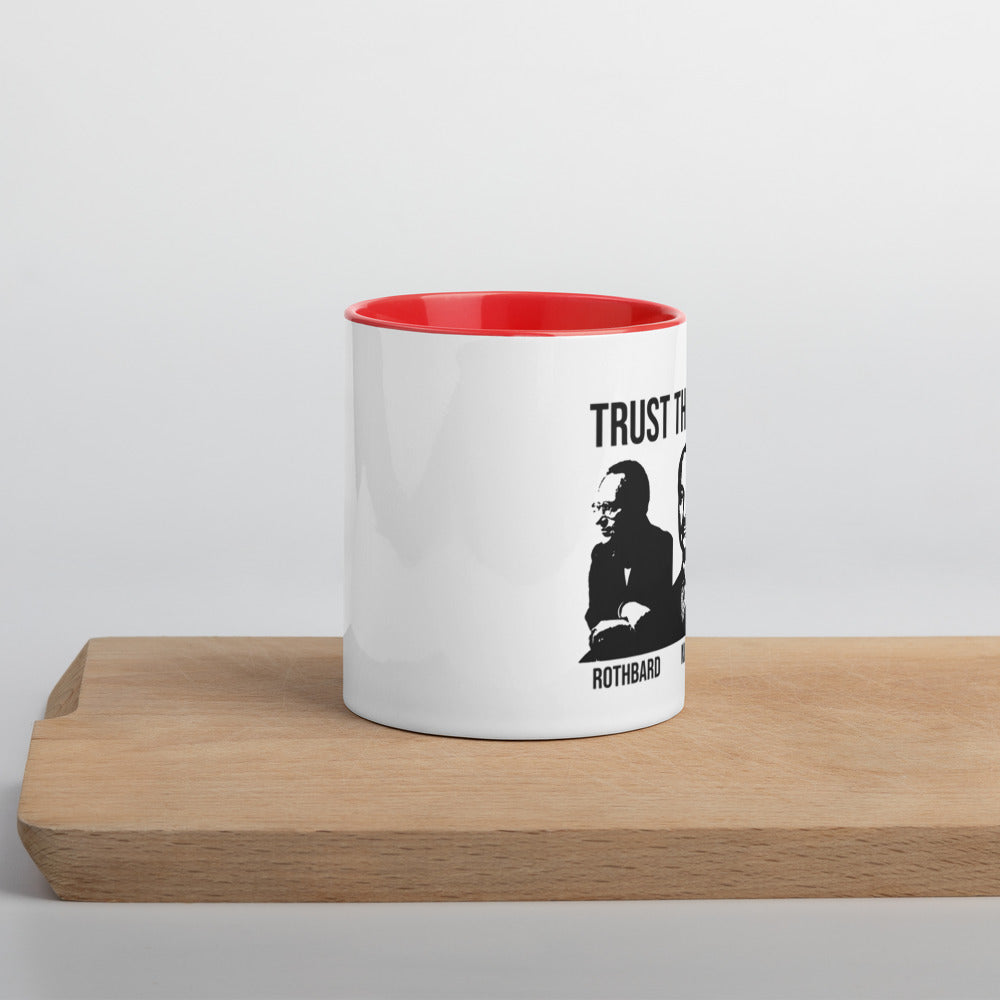 Trust the Experts Mug with Color Inside