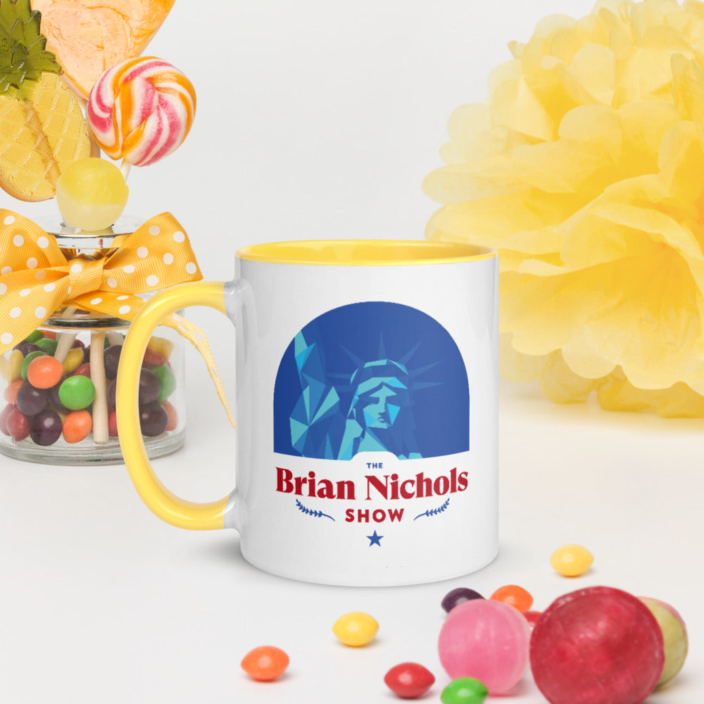 Brian Nichols Show Logo Mug with Color Inside