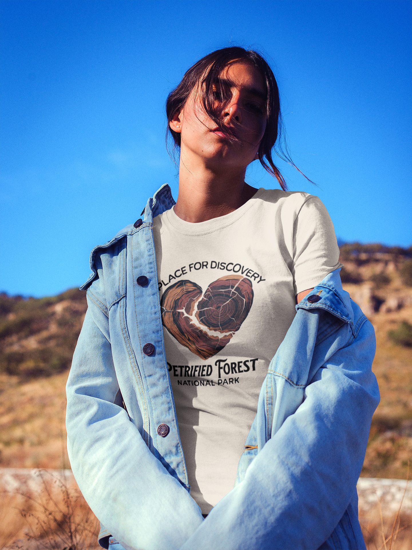 Petrified Forest National Park T-Shirt Heart Wood