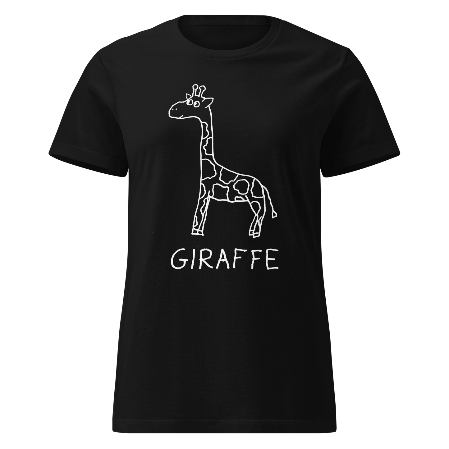 Giraffe - Women's Fitted Tee