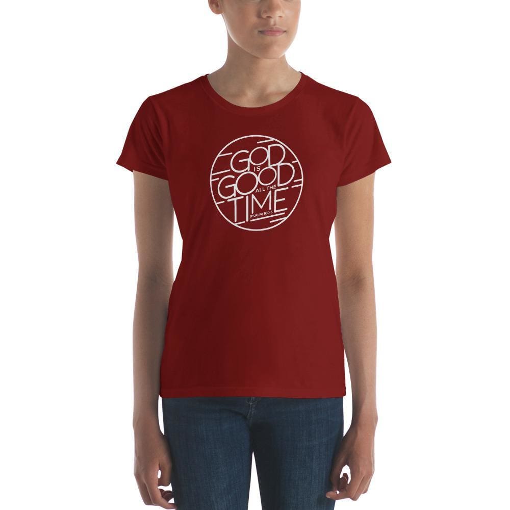 Women's God is Good All the Time Christian T-Shirt